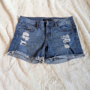 Aeropostale Distressed Jean Shorts, Size 4